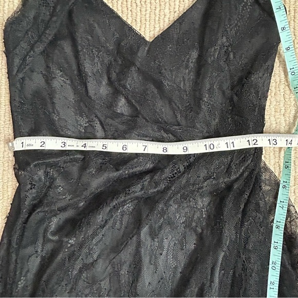 Michael Costello Black Lace Maxi Dress - Picture 15 of 16